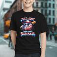 Just A Boy Who Loves Baseball Patriotic Drip For Youth Boys Graphic Youth Just A Boy Who Loves Baseball Patriotic Drip For Youth Boys Graphic Youth