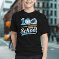 Kid 100 Days Of School Drip Baseball Ice Cream 100th Day Boy Graphic Youth Kid 100 Days Of School Drip Baseball Ice Cream 100th Day Boy Graphic Youth