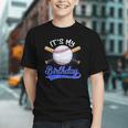 Kids 8th Baseball Birthday Party Boys Sport Fan 8 Years Old Graphic Youth