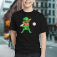 Leprechaun Playing Baseball St Patricks Day Sport Boys Graphic Youth