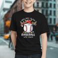 Most Likely To Play Baseball With Santa Christmas Xmas Graphic Youth Most Likely To Play Baseball With Santa Christmas Xmas Graphic Youth