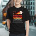 Love Is Our Home Run Baseball Valentine Couple Graphic Youth Love Is Our Home Run Baseball Valentine Couple Graphic Youth