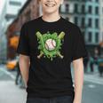 Lucky Shamrock Baseball Gloves Drip St Patrick's Day Boys Graphic Youth Lucky Shamrock Baseball Gloves Drip St Patrick's Day Boys Graphic Youth
