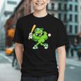Lucky Shamrock Playing Baseball St Patrick's Kids Boys Graphic Youth Lucky Shamrock Playing Baseball St Patrick's Kids Boys Graphic Youth