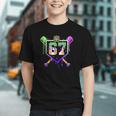 Mardi Gras Baseball Carnival Party Ice Cream Drip Boys Graphic Youth Mardi Gras Baseball Carnival Party Ice Cream Drip Boys Graphic Youth