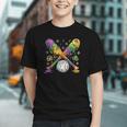 Mardi Gras Baseball Drip Shirt Cool Dripping Baseball Drip Graphic Youth Mardi Gras Baseball Drip Shirt Cool Dripping Baseball Drip Graphic Youth