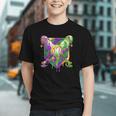 Mardi Gras Ice Cream Drip Baseball Sports For Men Women Kids Graphic Youth