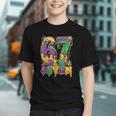 Mardi Gras Six Seven Baseball Drip Number 6 7 Meme Graphic Youth Mardi Gras Six Seven Baseball Drip Number 6 7 Meme Graphic Youth