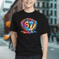 Number 67 Baseball Glove Ice Cream Drip Six Seven Meme Graphic Youth