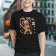 Oh Snap Gingerbread 67 Meme Baseball Christmas Xmas Graphic Youth