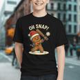 Oh Snap Gingerbreadman Baseball Christmas Men Boys Toddlers Graphic Youth Oh Snap Gingerbreadman Baseball Christmas Men Boys Toddlers Graphic Youth