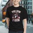 You Run I Gun Baseball Catcher Softball Player Graphic Youth You Run I Gun Baseball Catcher Softball Player Graphic Youth