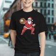 Santa Playing Baseball Baseball Lover Baseballer Xmas Graphic Youth Santa Playing Baseball Baseball Lover Baseballer Xmas Graphic Youth