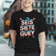 SEIS Siete Guey Baseball Drip Mexico Spanish 67 Slang Boys Graphic Youth SEIS Siete Guey Baseball Drip Mexico Spanish 67 Slang Boys Graphic Youth