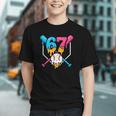 Six Seven Baseball Ice Cream Drip Cool 67 Gen Alpha Slang Graphic Youth
