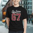 Six Seven Meme Boys Girls Kids 67 Baseball Jersey Graphic Youth