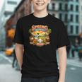 Spring Training 2026 Baseball Vintage Sunset Graphic Youth