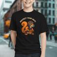 Squirell Baseball Catcher Player Joke Tee Protect Your Nuts Graphic Youth Squirell Baseball Catcher Player Joke Tee Protect Your Nuts Graphic Youth