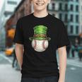St Patricks Day Baseball Player Leprechaun Hat Men Boys Kids Graphic Youth