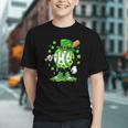St Patricks Day Shamrock Baseball Drip Icecream Irish Boys Graphic Youth