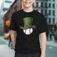 St Patricks Day Shamrock Baseball Saint Paddy's Kids Boys Graphic Youth