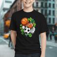 St Patricks Day Shamrock Basketball Baseball Football Soccer Graphic Youth St Patricks Day Shamrock Basketball Baseball Football Soccer Graphic Youth
