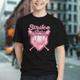 Strike Out Breast Cancer Baseball Drip For Boys Youth Graphic Youth Strike Out Breast Cancer Baseball Drip For Boys Youth Graphic Youth