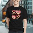 Valentines Day Drip Heart Baseball XOXO Boys Kids Men Sport Graphic Youth Valentines Day Drip Heart Baseball XOXO Boys Kids Men Sport Graphic Youth