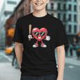 Valentines Day Heart Playing Baseball Boys Men Kids Girls Graphic Youth Valentines Day Heart Playing Baseball Boys Men Kids Girls Graphic Youth