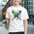 67 Baseball Drip Effect Urban Tee Style 6-7 Meme Graphic Premium Tri-Blend Graphic Youth