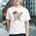 67 Baseball Xmas Lights Santa Hat Holiday Graphic Youth 67 Baseball Xmas Lights Santa Hat Holiday Graphic Youth
