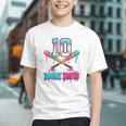 Baseball 10 Year Old Ice Cream Drip 10th Bday Double Digits Graphic Youth Baseball 10 Year Old Ice Cream Drip 10th Bday Double Digits Graphic Youth