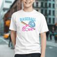 Baseball Or Bows Brother Loves You Gender Reveal Boy Or Girl Graphic Youth