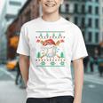 Baseball Christmas Ugly Sweater Santa Sport Men Kids Graphic Youth
