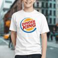 Baseball Dinger King Logo For Home Run Players And Fan Graphic Youth