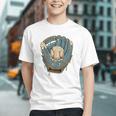 Baseball Drip Ice Cream Glove With Sprinkles And Ball Youth Premium Tri-Blend Graphic Youth