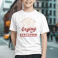 Baseball Game Day There Is No Crying In Baseball Graphic Youth
