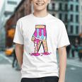 Baseball Ice Cream Drip Boys Glove Sprinkles Baseball Lover Graphic Youth
