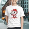 Baseball Ice Cream Valentine Dripping Game Day Men Boys Kids Graphic Youth