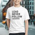 Baseball Lead Never Follow Leaders Team Captain Leadership Premium Tri-Blend Graphic Youth Baseball Lead Never Follow Leaders Team Captain Leadership Premium Tri-Blend Graphic Youth