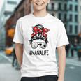 Classy Nana Life Soccer Messy Bun Baseball Mother's Day Graphic Youth Classy Nana Life Soccer Messy Bun Baseball Mother's Day Graphic Youth