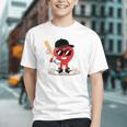 Heart Playing Baseball Valentine Baseball Graphic Youth Heart Playing Baseball Valentine Baseball Graphic Youth