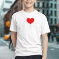 I Heart My Wawa Raglan Baseball Tee Graphic Youth