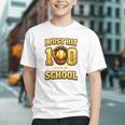 I Just Hit 100 Days Of School Baseball Boys Kids 100th Day Graphic Youth