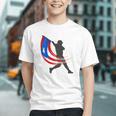 Puerto Rico Baseball Flag Player Boricua Heritage Sports Graphic Youth Puerto Rico Baseball Flag Player Boricua Heritage Sports Graphic Youth