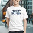 Schlitt Happens NY Bronx I Heart Baseball Apparel Graphic Youth