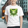 St Patrick's Day Baseball Boys Ice Cream Drip Youth Kids Premium Tri-Blend Graphic Youth