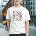 Tic Tac Toe Love Hearts Romantic Valentine Raglan Baseball Tee Graphic Youth Tic Tac Toe Love Hearts Romantic Valentine Raglan Baseball Tee Graphic Youth
