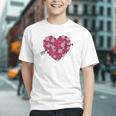 Valentine's Day Baseball Heart Softball Player Sports Lover Graphic Youth Valentine's Day Baseball Heart Softball Player Sports Lover Graphic Youth
