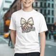 Wildcats Baseball Leopard Print Coquette Bow Mascot Game Day Graphic Youth